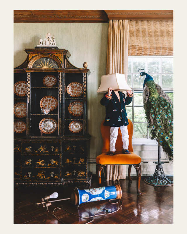 "Floor Lamp" Framed Photographic Print by Nick Mele